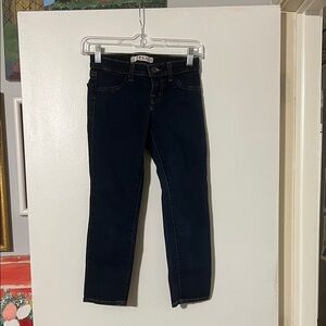 J Brand cropped blue denim jeans